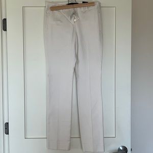 The Limited label. Size 0 low waist, straight leg signature stretch pants.